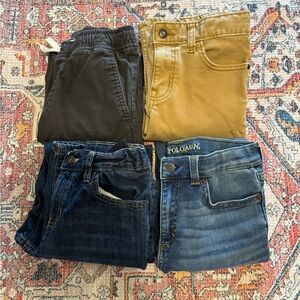 Bundle of 4 Old Navy U.S. Polo Assn Boys Jeans/Pants